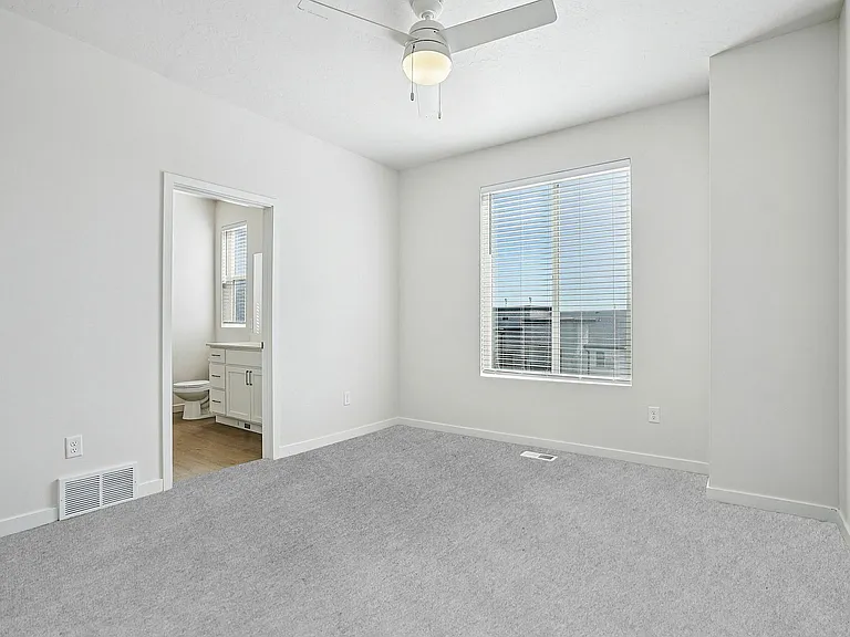 Spacious bedroom