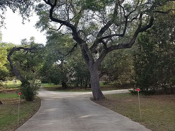 concrete driveway