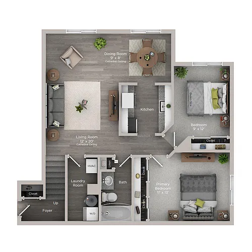 Floor plan B