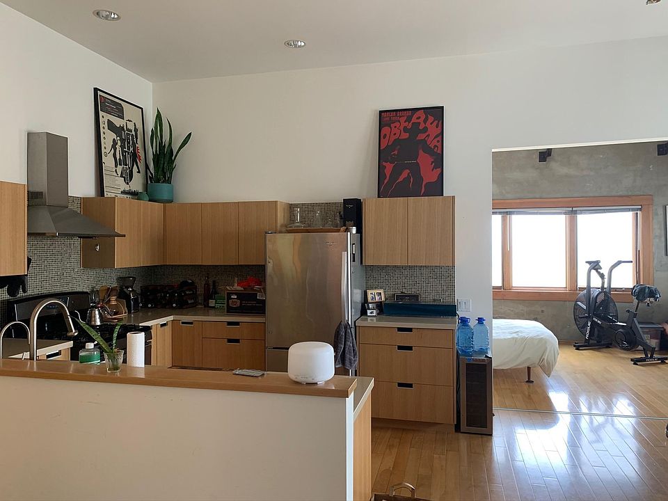 View of the kitchen area / bedroom