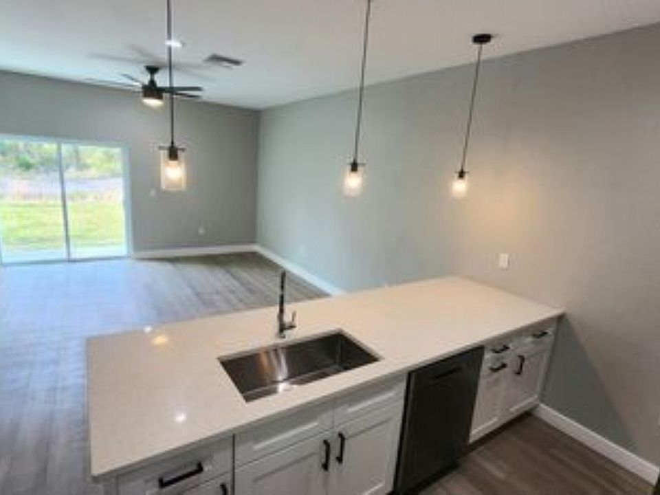 Open Concept Kitchen and Living Room