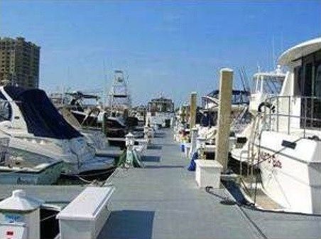 OPTIONAL 55' private deep water boat slip is available for a