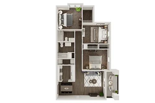 Floor plan C1