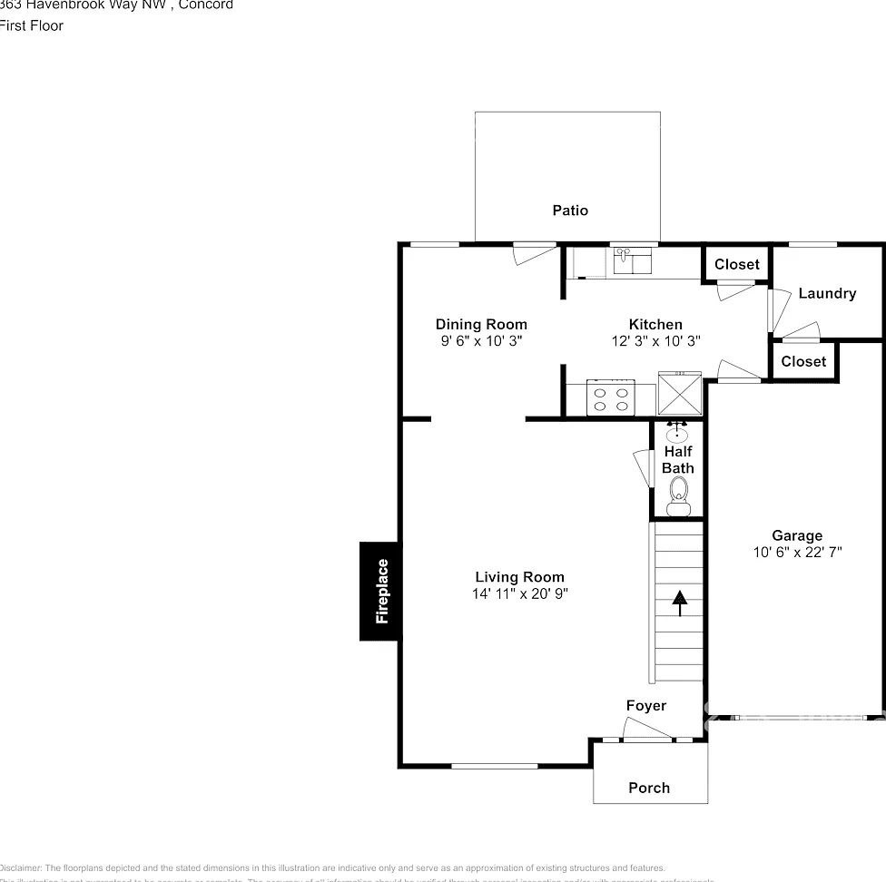 363 Havenbrook Way NW Concord, NC 28027 — Photo 2