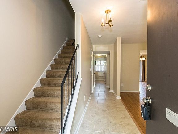 Recent painted interior and neutral carpeted areas