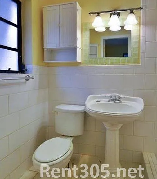 Private master bathroom with shower.