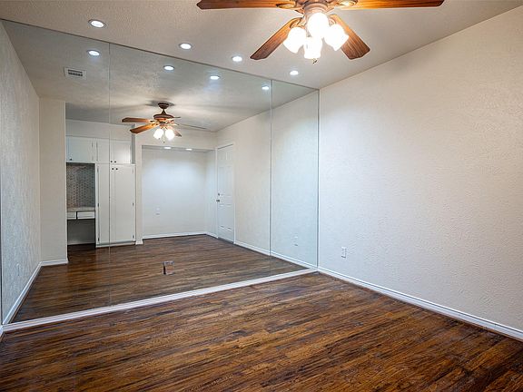 Mirrored dining room