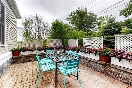Exclusive patio and outdoor dining area