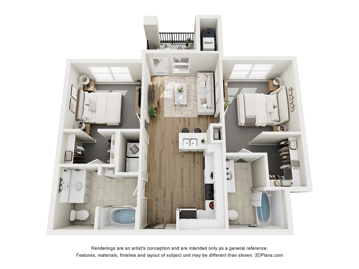 Floor plan B1-50