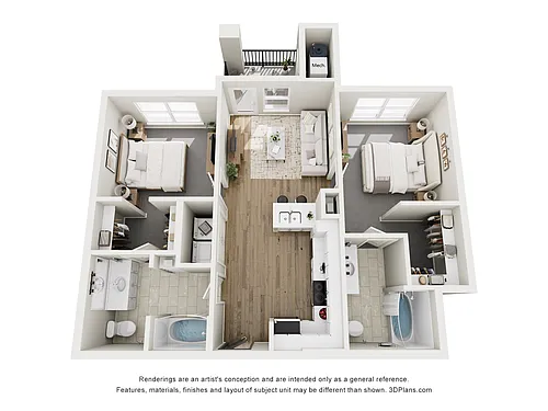 Floor plan B1-50