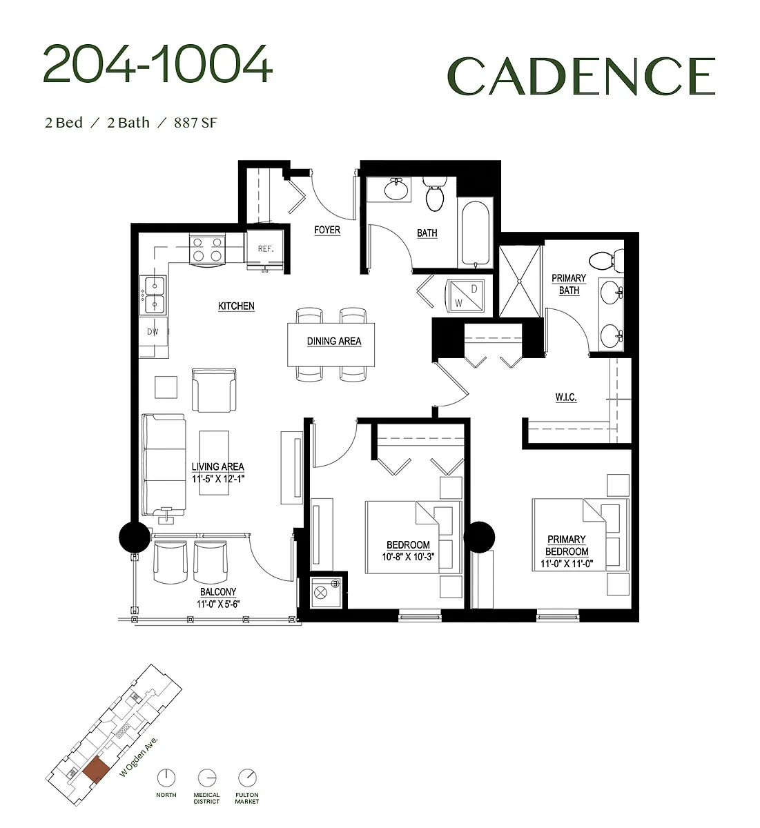 Floor plan 204-1004
