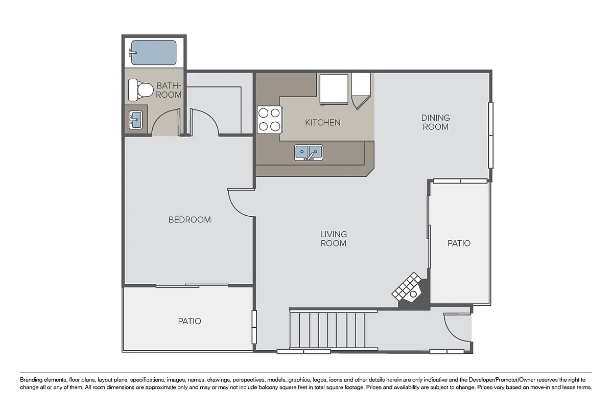 Floor plan Plan 1C
