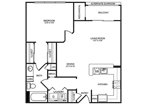 Floor plan A2