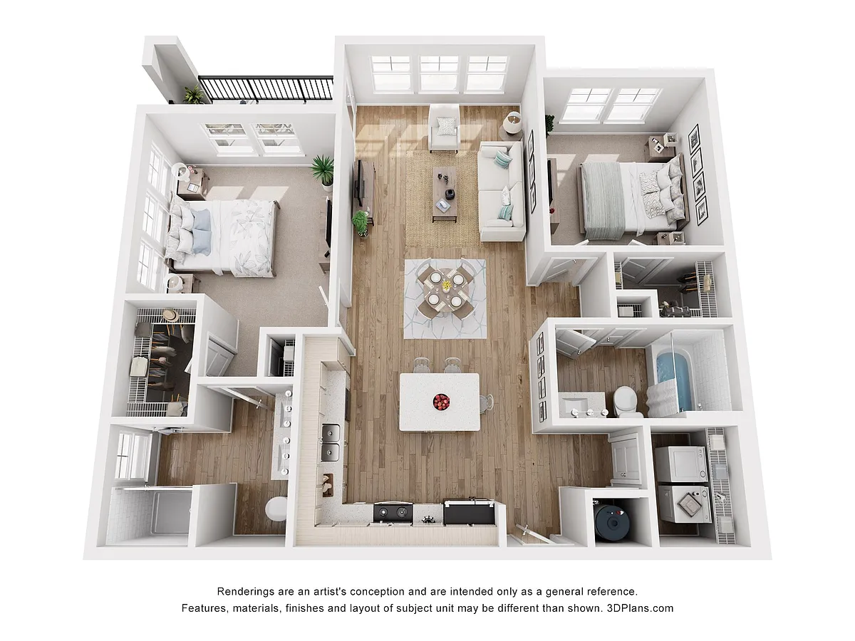 Floor plan B1
