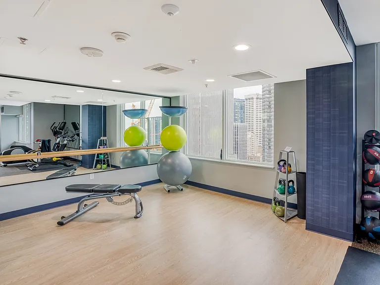 A variety of equipment to suit your fitness needs