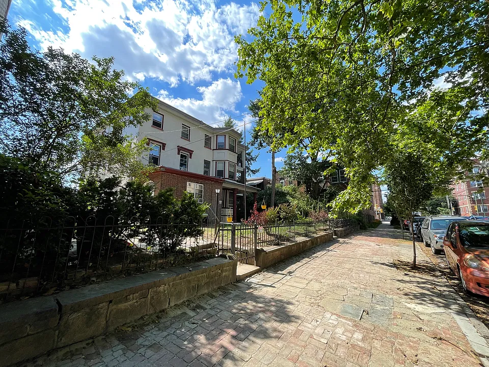front of the building