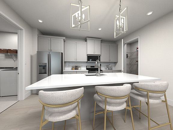 Skip takeout and prep dinner in the well-appointed kitchen.