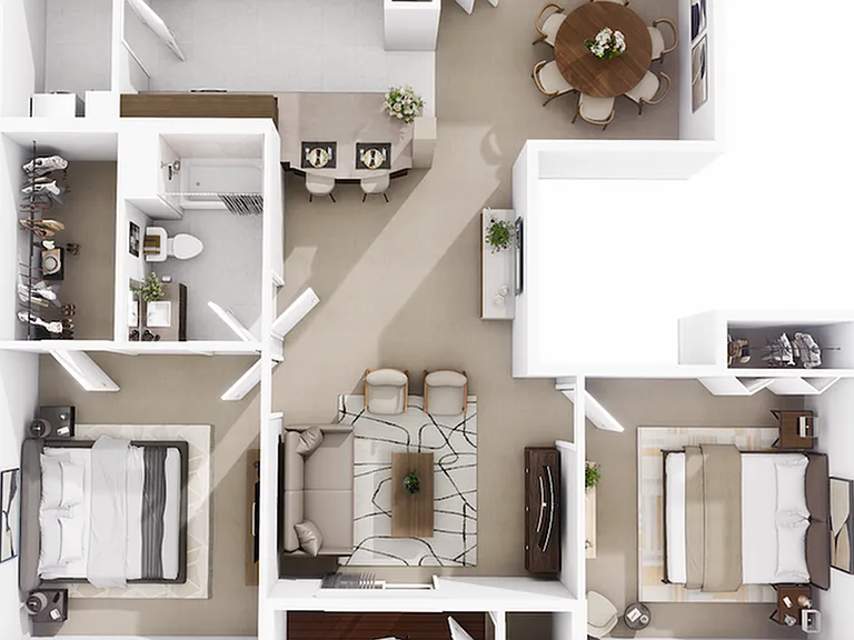 2 bedroom/1 Bath 2 bedroom/1 Bath