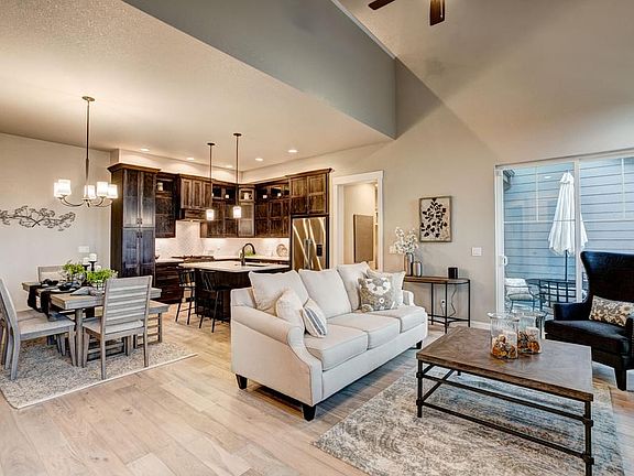 Living Room - Not Actual Home - Finishes May Vary