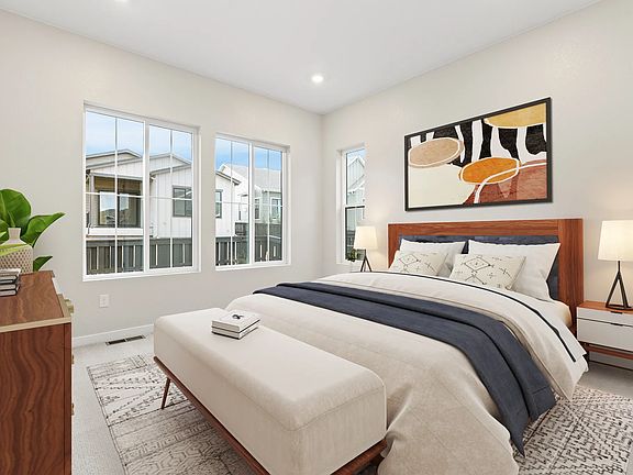 Homesite 71 Primary Bedroom - Virtually Staged