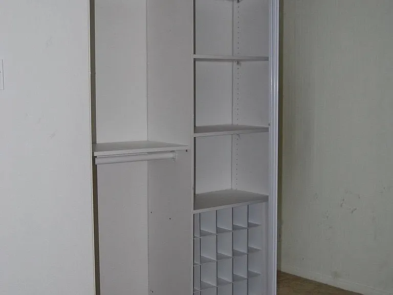 bedroom 1 closet organizer