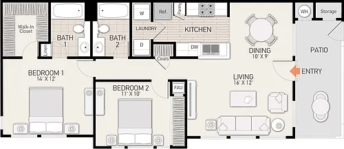 Floor plan Plan 2