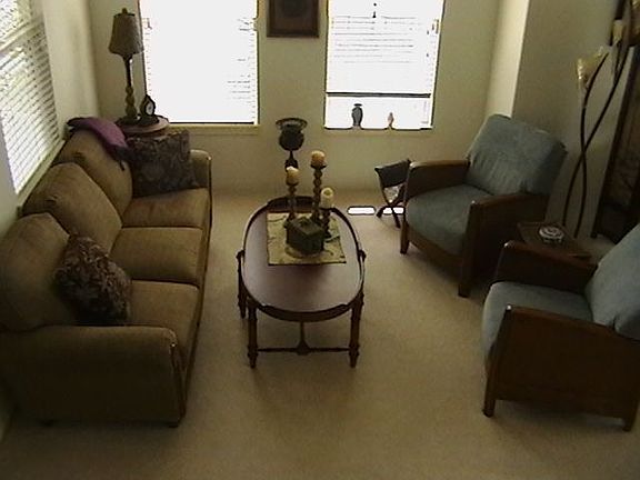 Living room fully furnished