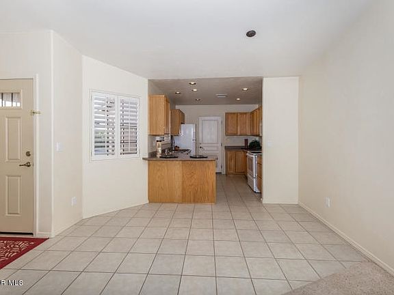 dining area and kitchen