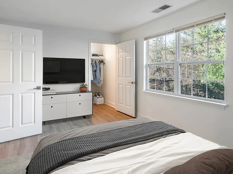 Bedroom with Hard Surface Flooring