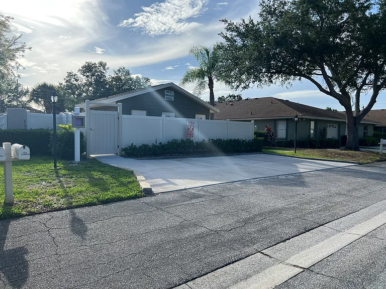 Parking for heated & gated community pool