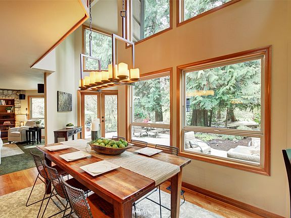 Windows frame views of the surrounding landscape like artwork.  