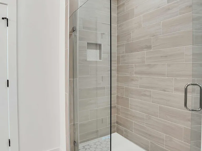 Tiled Walk-In Shower