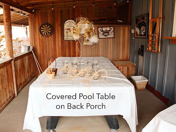 Partially Covered Back Porch