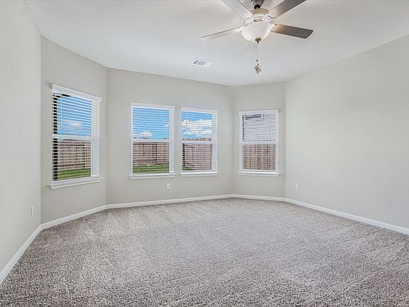 Get lots of natural lighting in the primary bedroom.