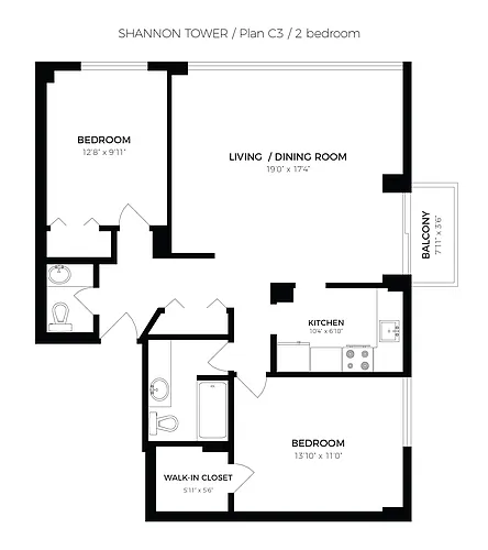 Floor plan 506