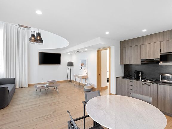 Comfortable open living space.