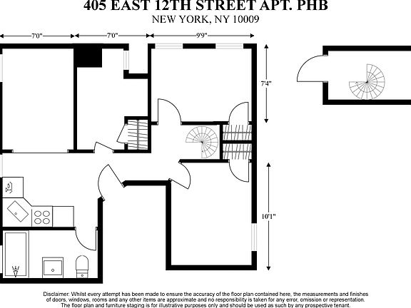 2nd image of 405 E 12th St Ph B