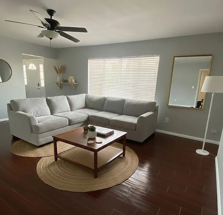 Living Room Space Layout Example