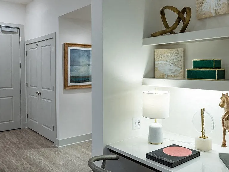 Computer desks in select homes - perfect for working from home.