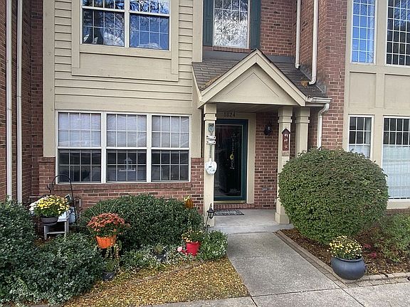 Front of Townhome.