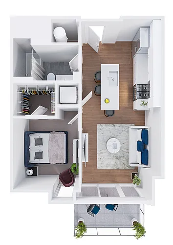 Floor plan A21