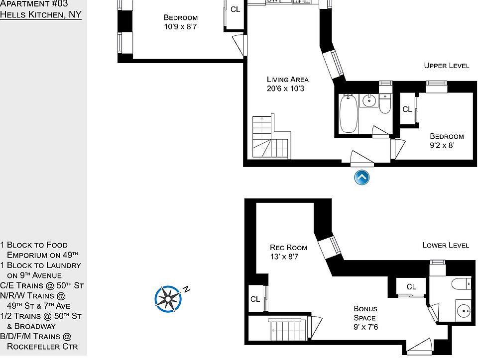 2nd image of 312 W 48th St APT 3