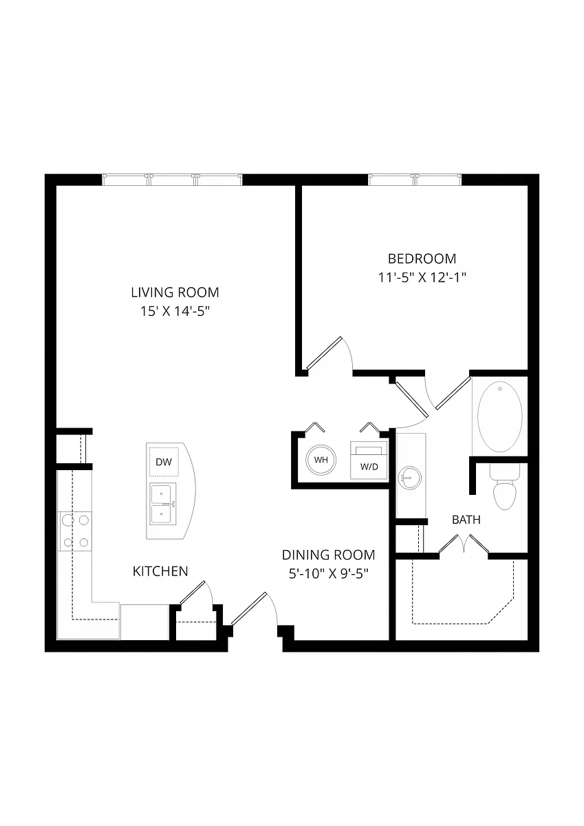 Floor plan Flats - A3