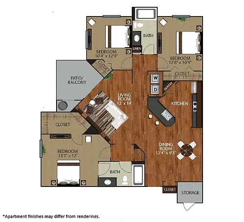 Floor plan E