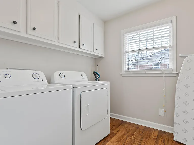 washer and dryer on main floor