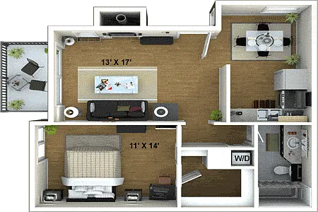 Floor plan Versailles