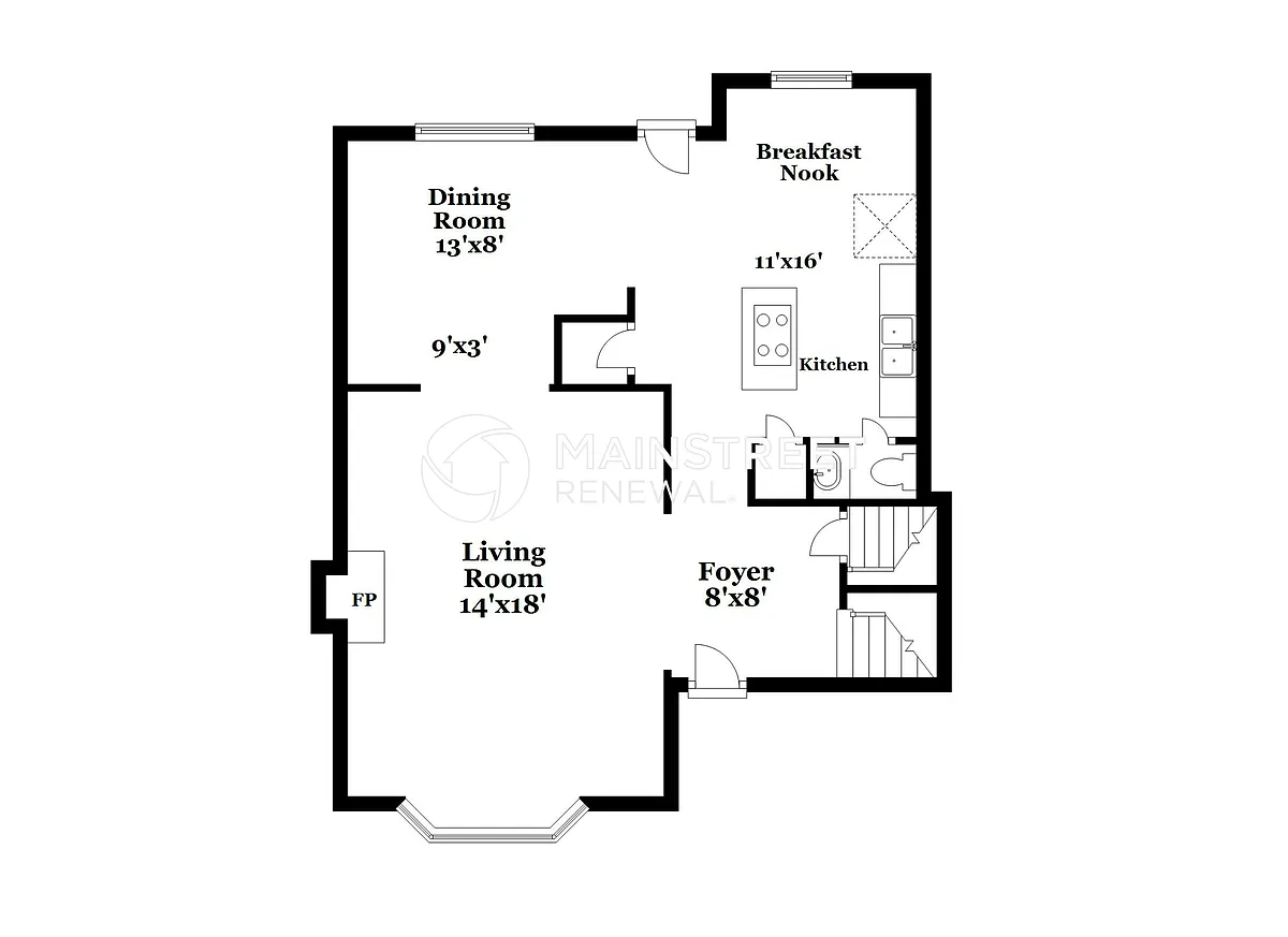 Floor Plan - 510 Forestglen Ln