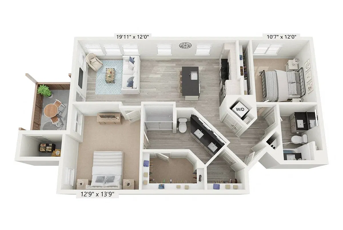 Floor plan B2-2
