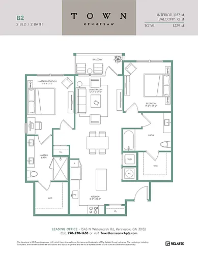 Floor plan B2