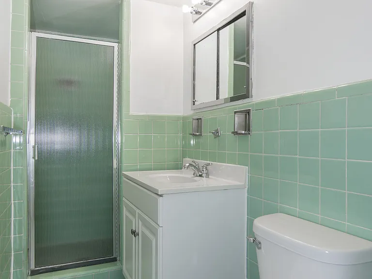 Standard Design Package Bathrooms Feature Colorful Tile